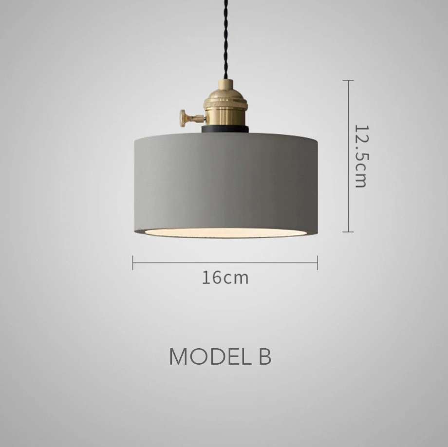 Plateau - Concrete Pendant Droplights