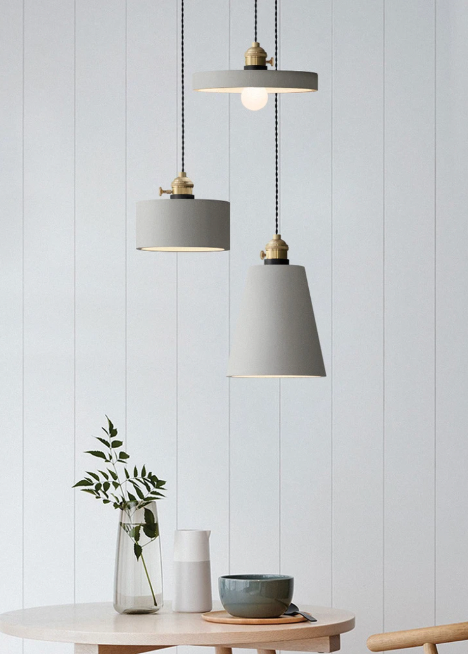 Plateau - Concrete Pendant Droplights