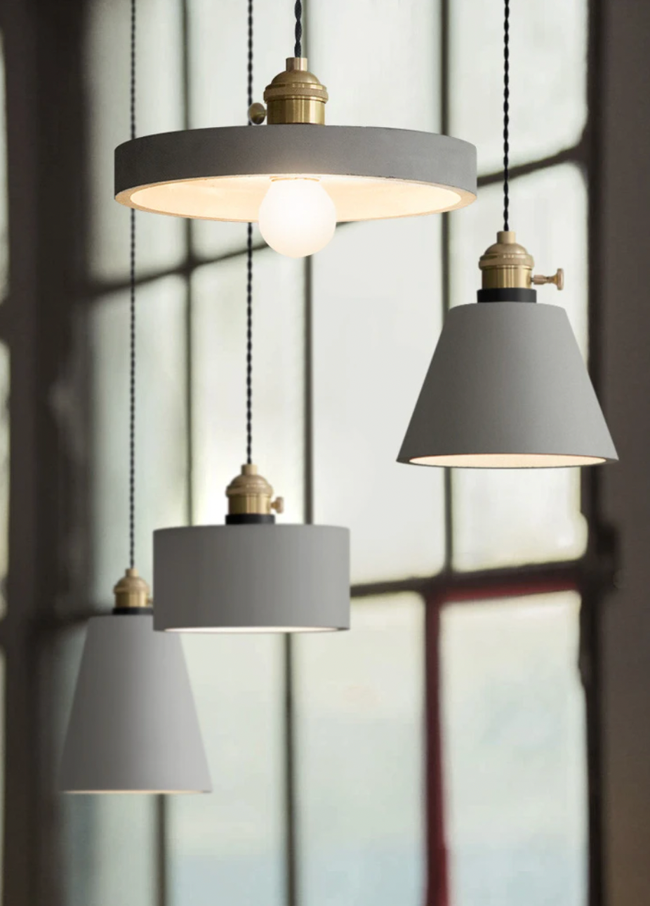 Plateau - Concrete Pendant Droplights