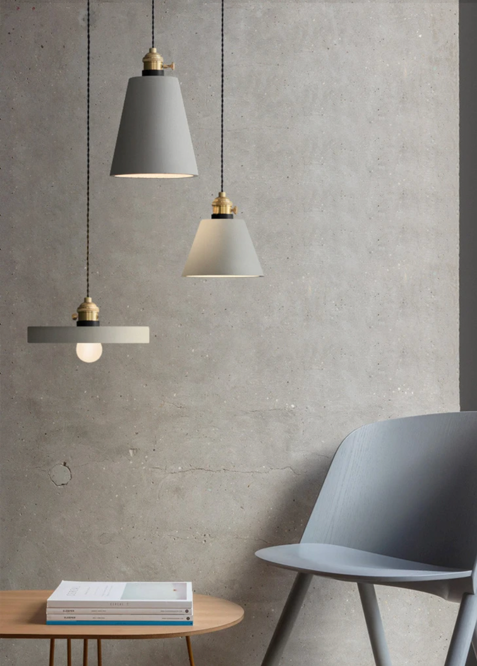 Plateau - Concrete Pendant Droplights