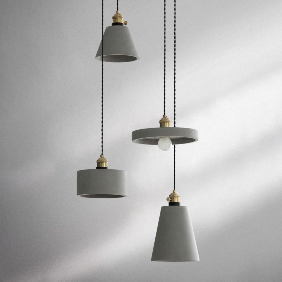 Plateau - Concrete Pendant Droplights