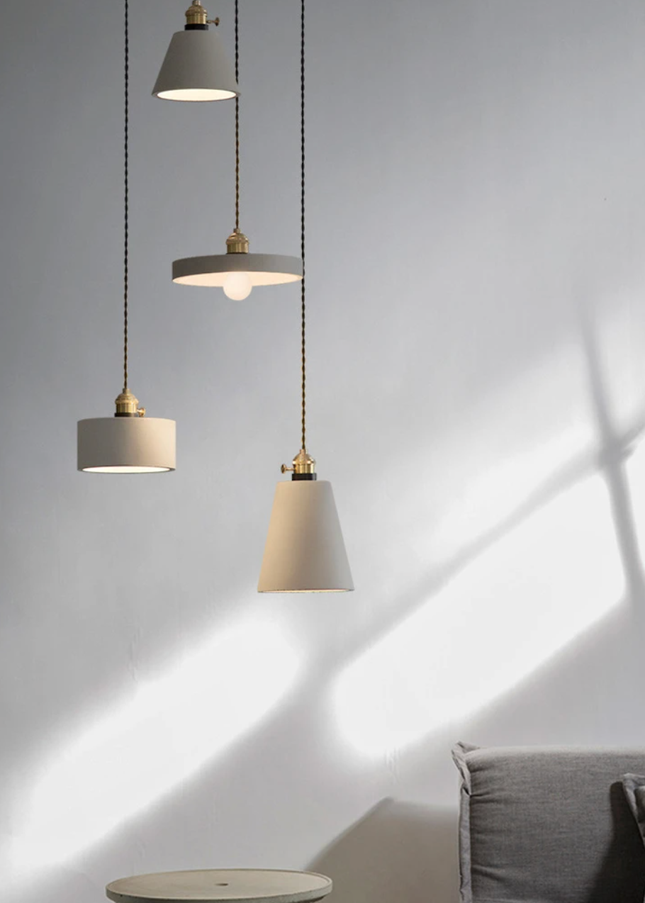 Plateau - Concrete Pendant Droplights