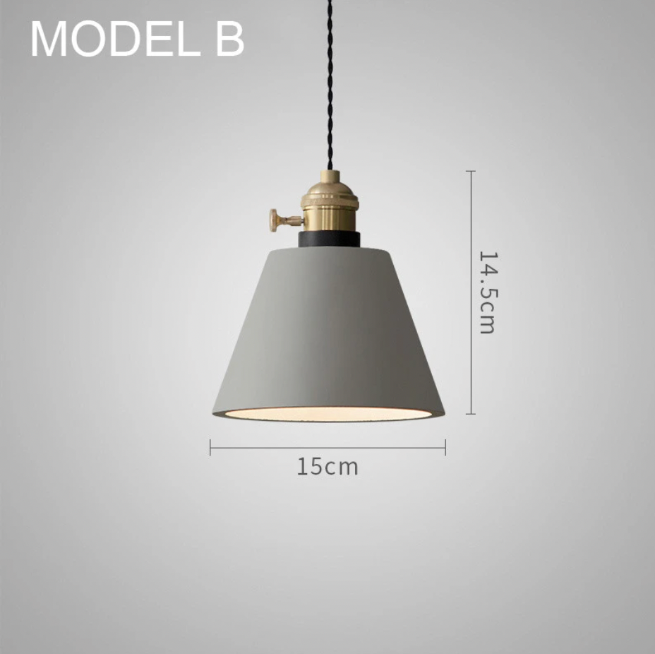 Plateau - Concrete Pendant Droplights