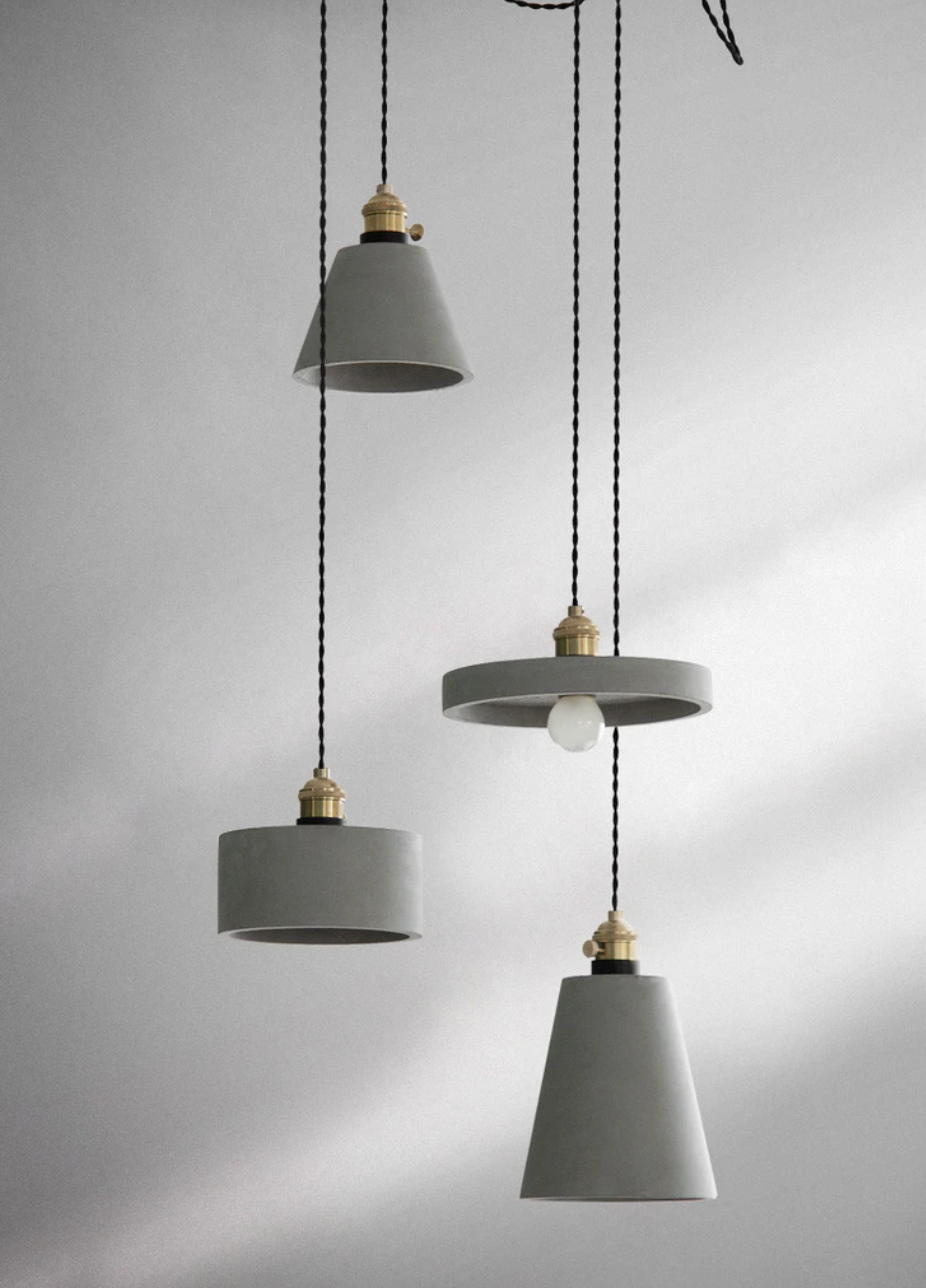 Plateau - Concrete Pendant Droplights